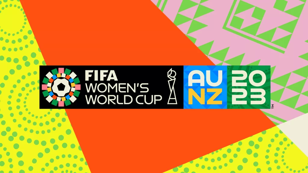 FIFA Women's World Cup 2023 banner.